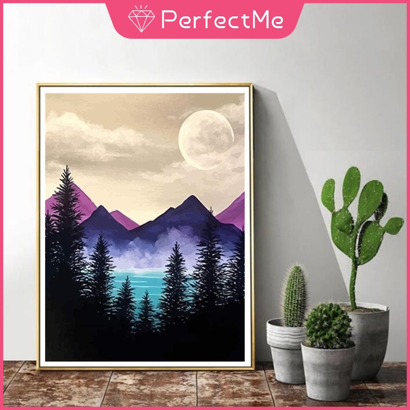 Bộ Tranh Đính Đá 5D Tự Làm 30x40cm Hình Động Vật Xinh Xắn