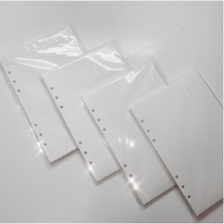 Giấy Refill Sổ Còng A7 A6 A5 A4 B5 Cao Cấp