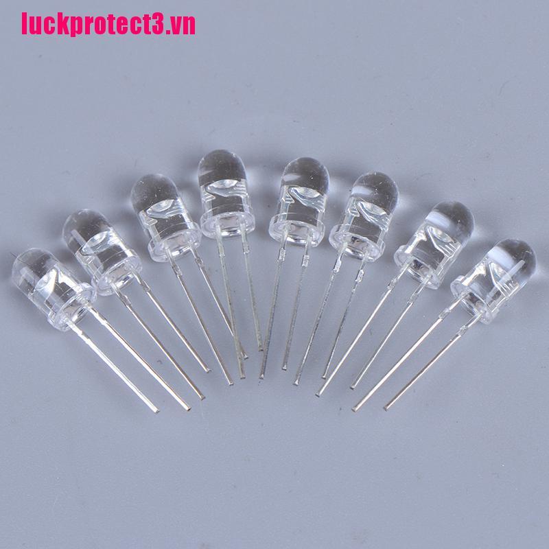 [SELL] 100pcs 5mm LED Assorted Kit White Green Red Blue Yellow Light Emitting Diode