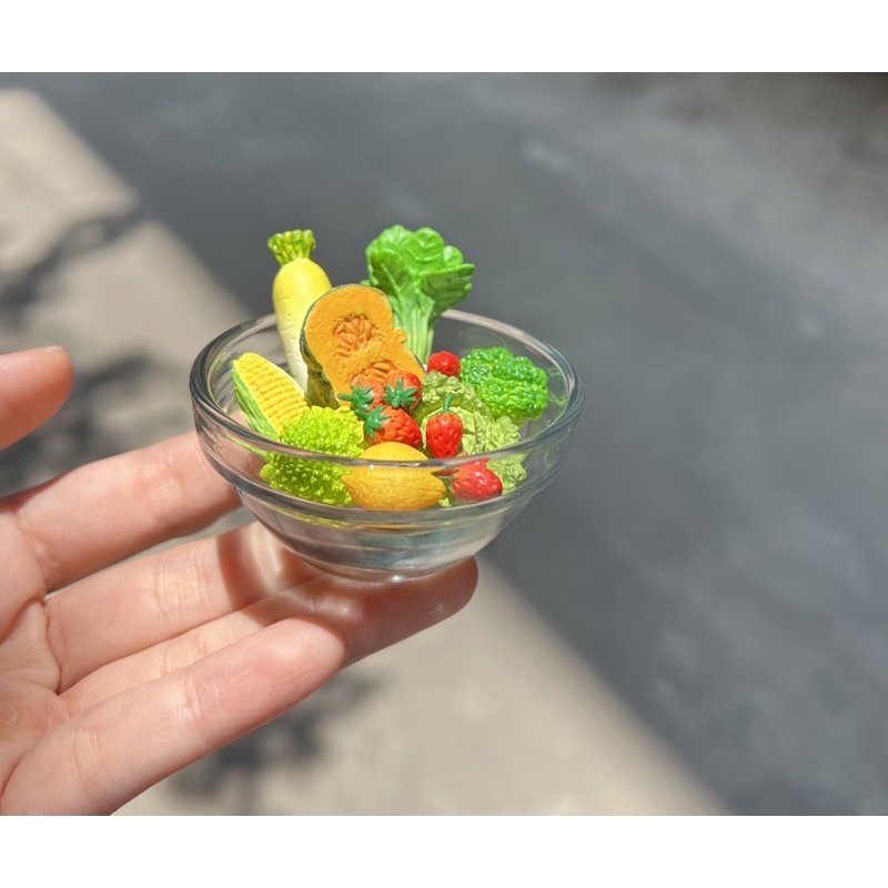 Tô Bát thuỷ tinh Mini  - Nấu ăn mini