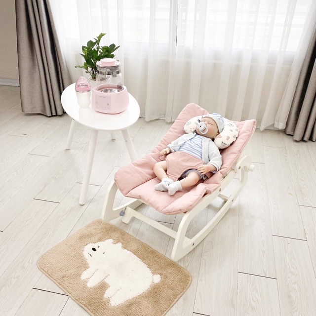 GHẾ GỖ BẬP BÊNH ROCKING BABY CHAIR