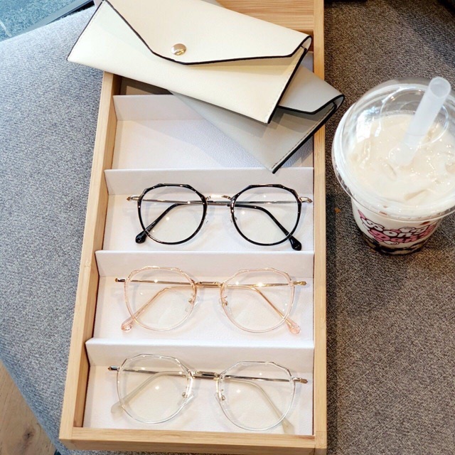 Gọng kính cận đa giác kiểu dáng độc đáo 8854 | BigBuy360 - bigbuy360.vn