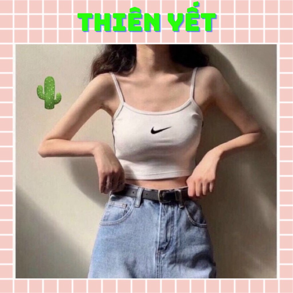 [Mã FAMAYWA giảm 10K đơn 50K] ÁO HAI DÂY CROPTOP BASIC TRẺ TRUNG ULLZANG