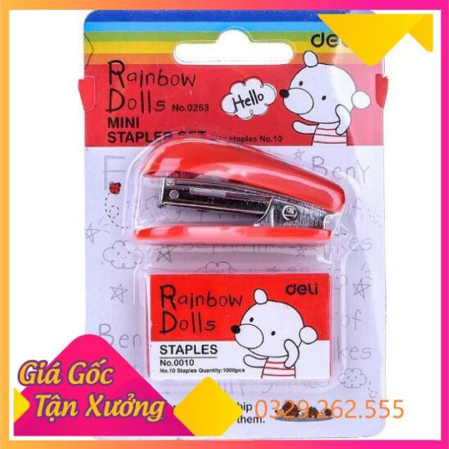 (Siêu Sale)  Bộ máy dập ghim Deli
