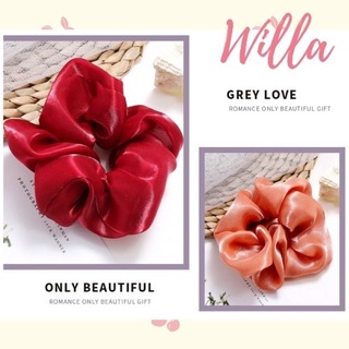 🌼 Srunchies cột tóc vải Dây cột tóc vải scrunchies - WILLA