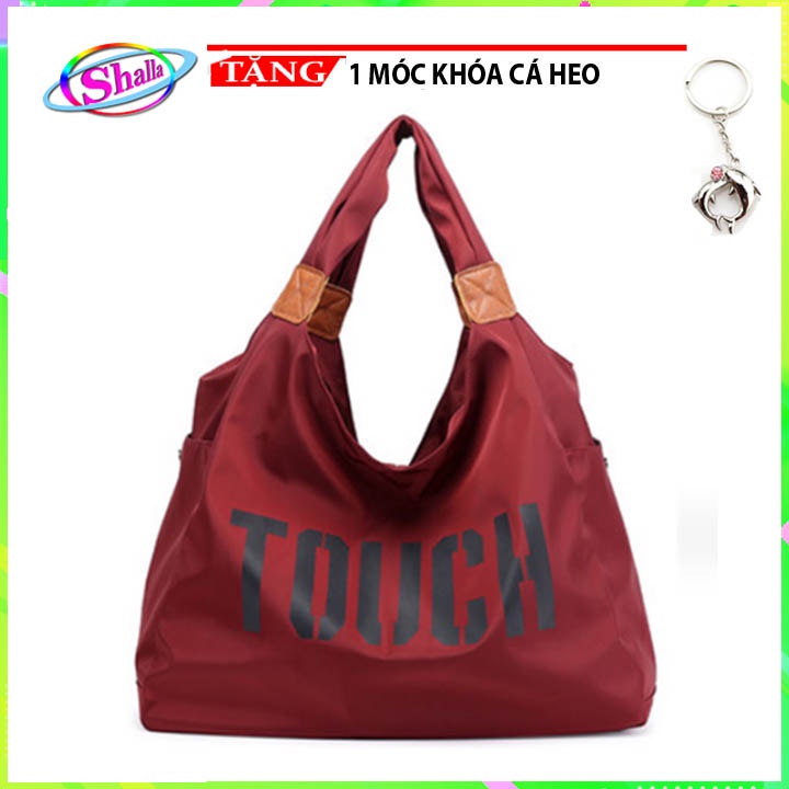 Túi xách đeo vai nữ du lịch công xuất lớn chống thắm nước thời trang hàn quốc Shalla Tặng móc khóa cá heo