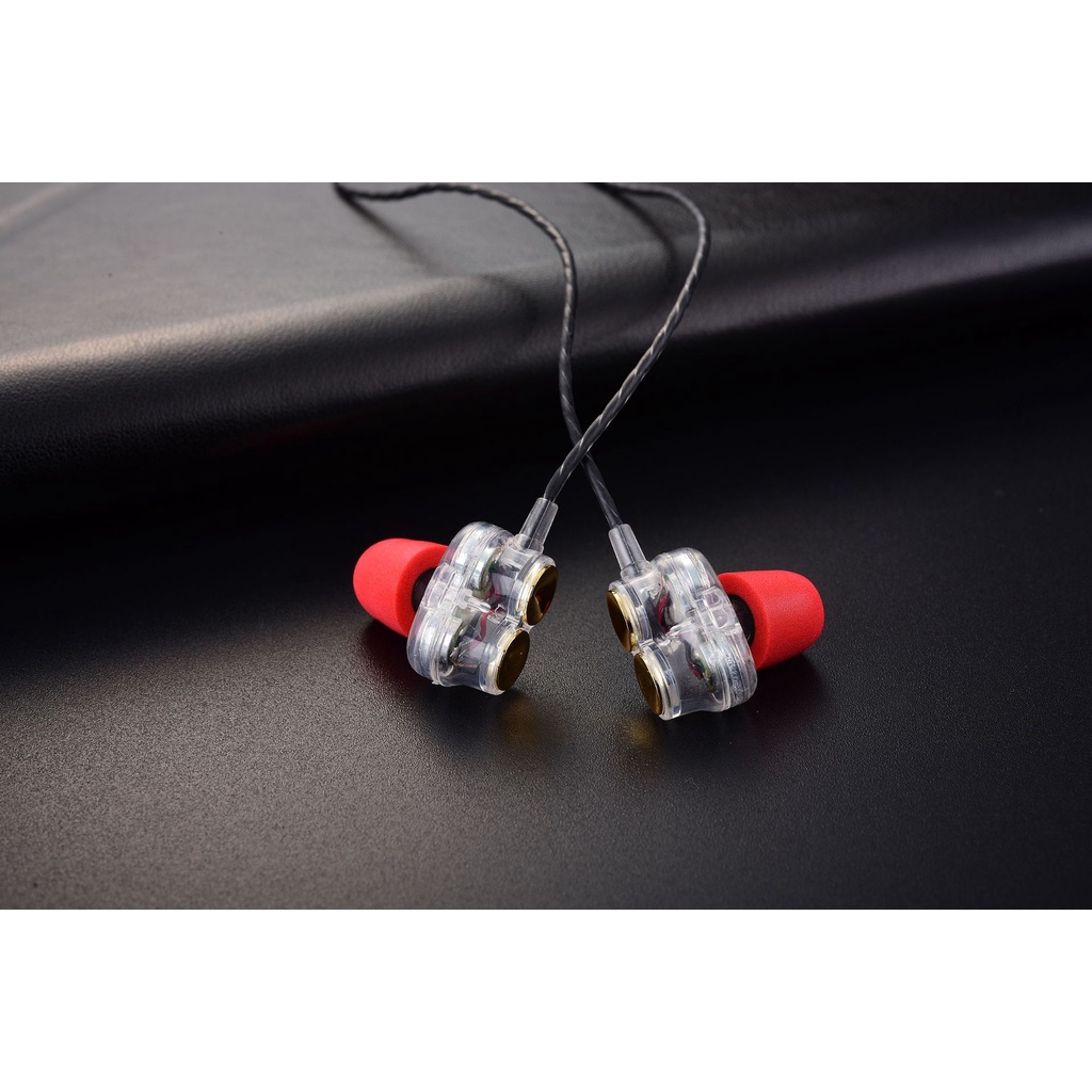 Tai Nghe Nhét Tai Có Dây QKZ KD7 Cao Cấp Âm Thanh Super Bass Chống Ồn Tương Thích Các Dòng Điện Thoại Và PC