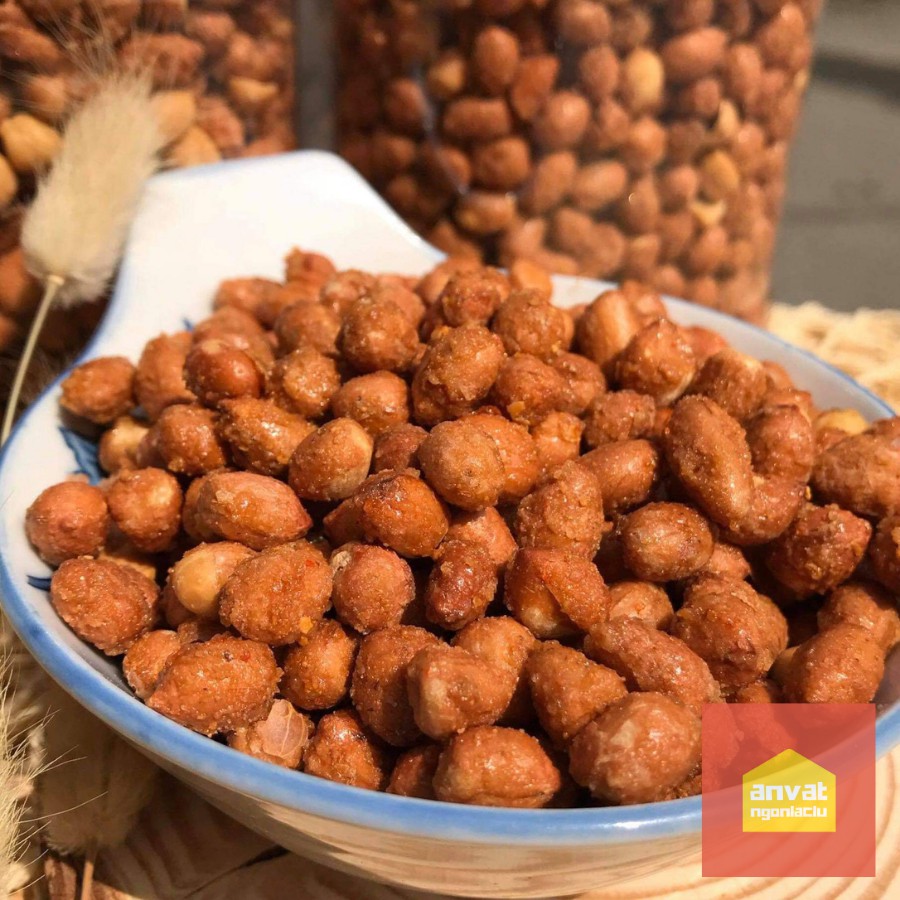 ĐẬU PHỘNG RANG NƯỚC MẮM TỎI ỚT