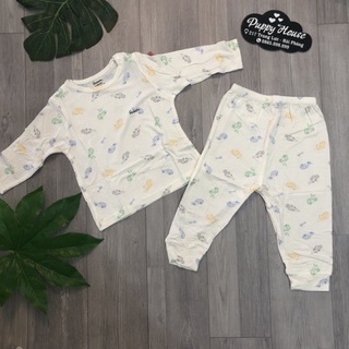Bộ dài tay thu đông chất pettit avaler cài cúc cho bé trai bé gái - Puppy House