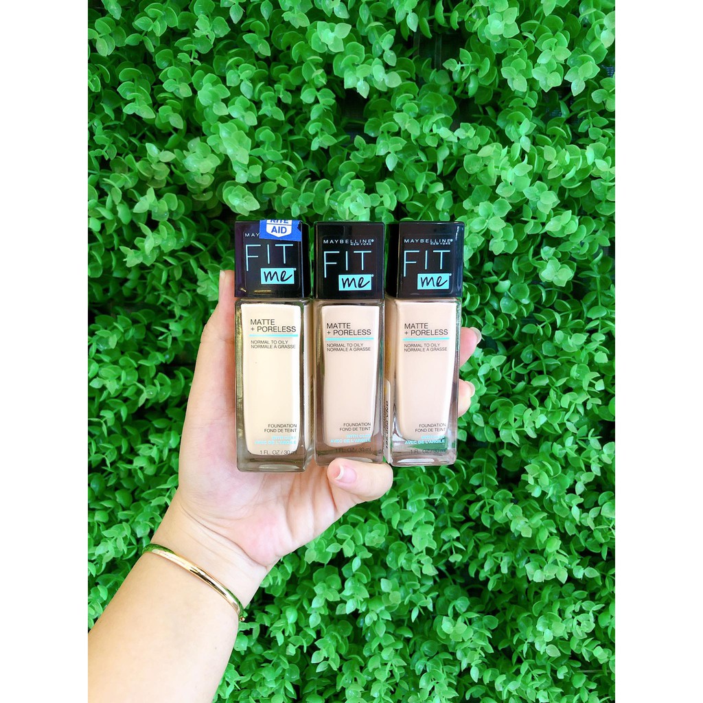 [HÀNG CHÍNH HÃNG] Kem Nền Maybelline Fit Me Matte Poreless Foundation SPF22 30ml | BigBuy360 - bigbuy360.vn