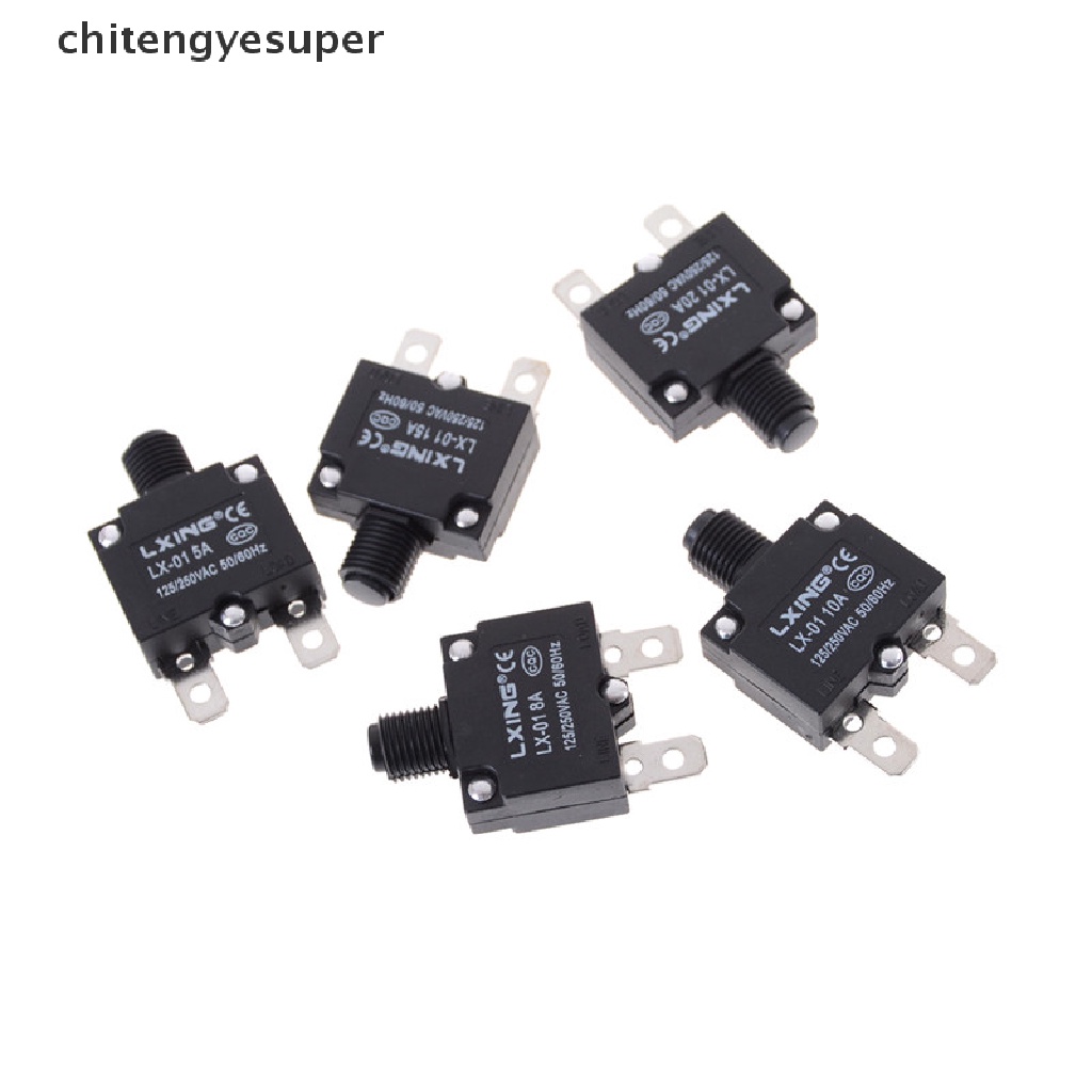 Chitengyesuper 1pc thermal switch circuit breaker overload protector overload switch  CGS