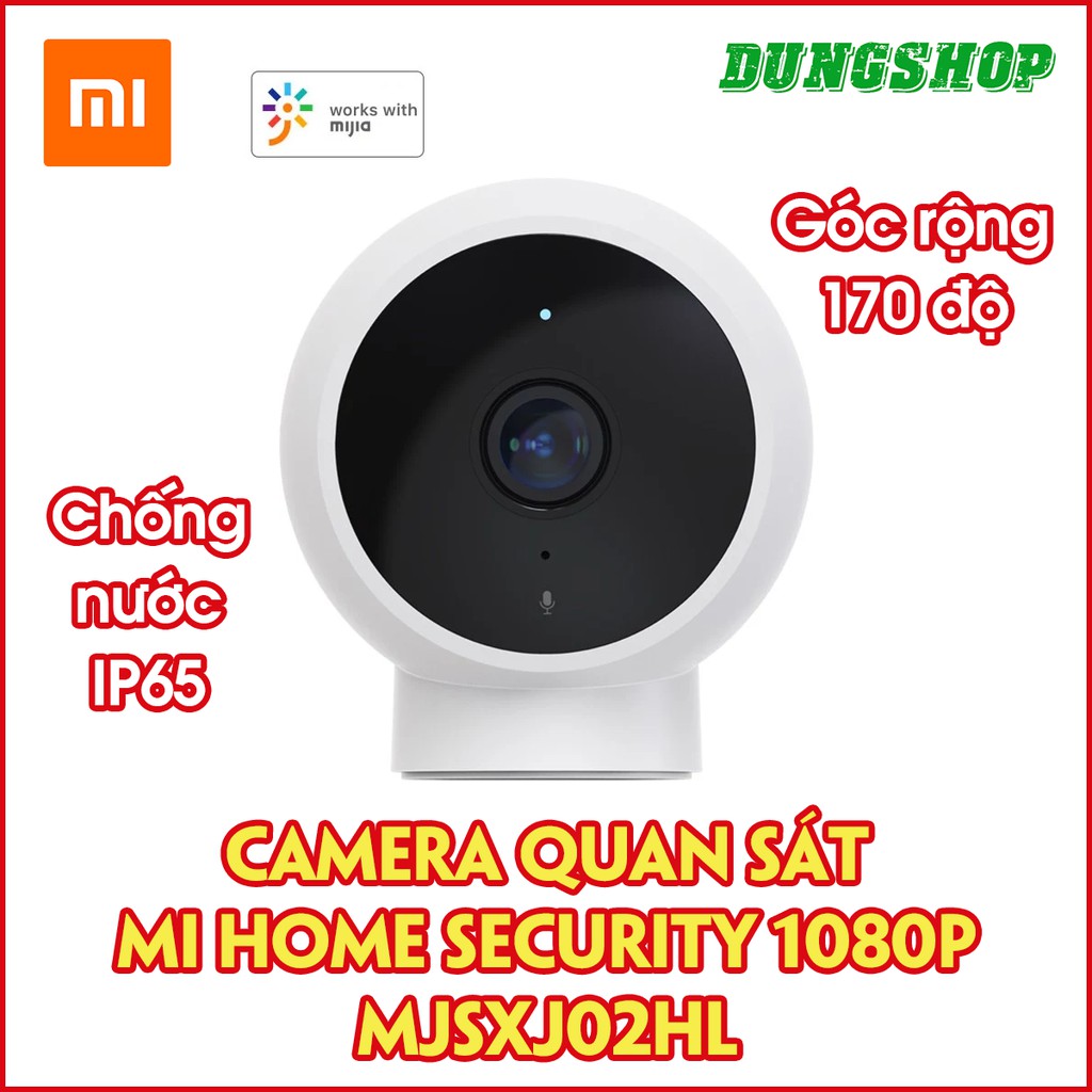 Camera Quan Sát Mi Home Security 1080P (Magnetic Mount) MJSXJ02HL - Góc rộng 170 độ, chống nước IP67 | WebRaoVat - webraovat.net.vn