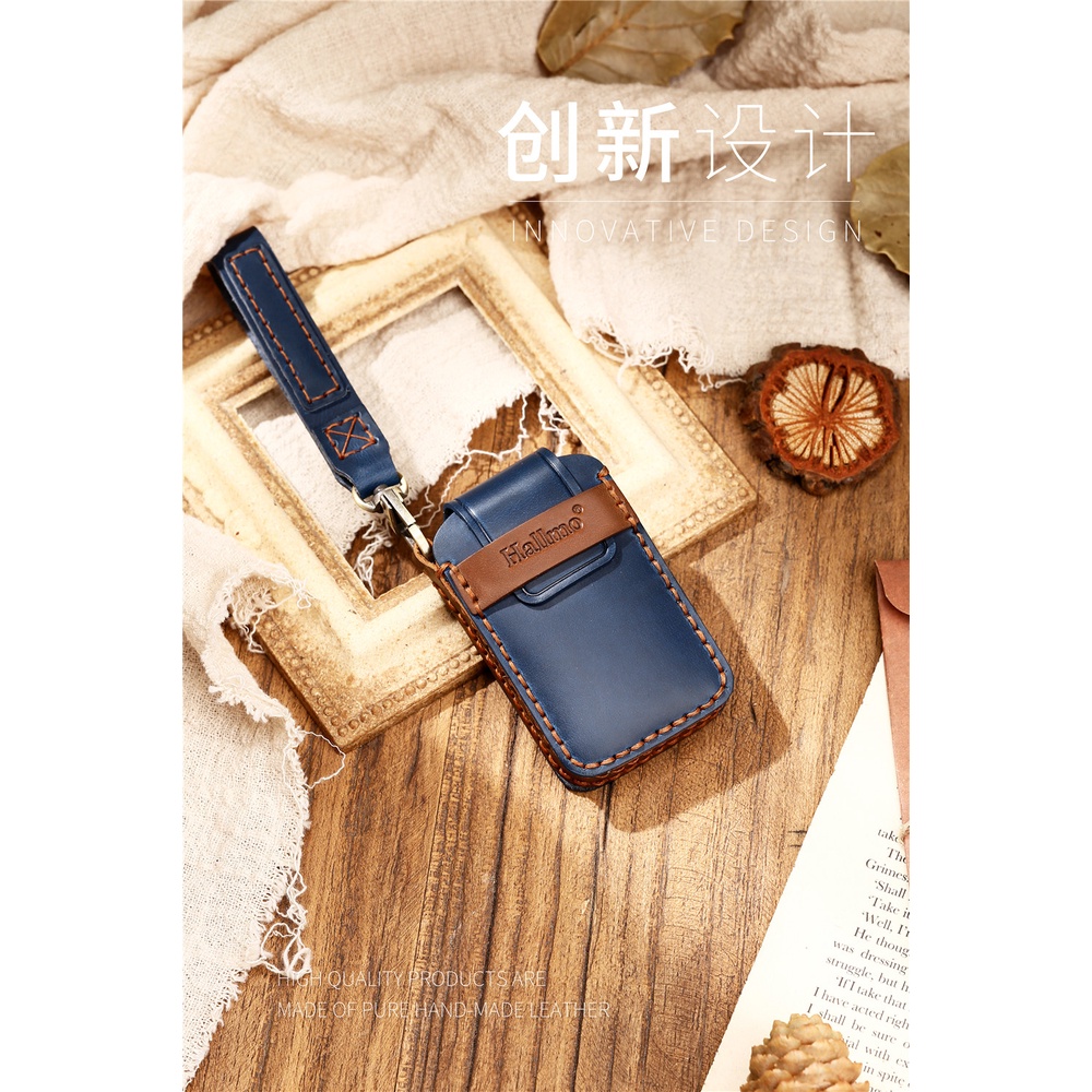 Vỏ bọc chìa khoá thông minh từ xa bằng da thật cho Mazda 3 Axela CX30 CX4 CX5 CX8 2020