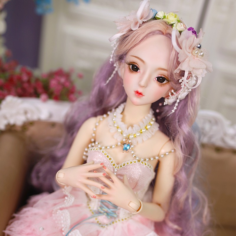 Dream Fairy 1/3 BJD doll mechanical joint Body With makeup 62cm height