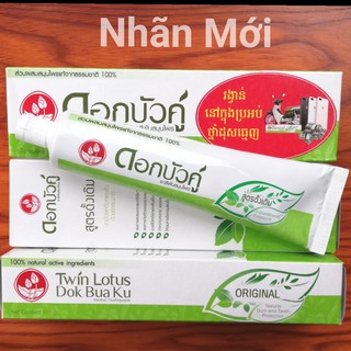 [150g] Kem đánh răng thảo dược TWIN LOTUS Original Thái Lan.