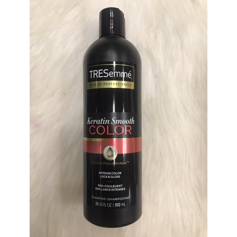 👉Dầu gội & dầu xả  Tresemme Keratin Smooth Color shamoo & conditioner 20fl. Oz. -Mỹ