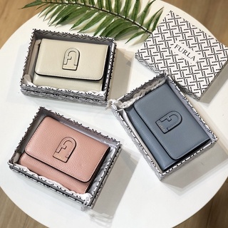 Ví Nữ Gập FUR*LA da thật mềm mịn nhiều ngăn fulbox xịn xò