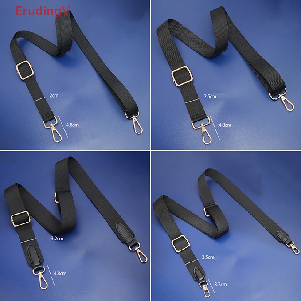 1 Dây Đeo Máy Ảnh / Đeo Vai / Đeo Chéo Bằng Nylon Màu Đen Tùy Chỉnh Thay Thế Tiện Dụng Cho Laptop