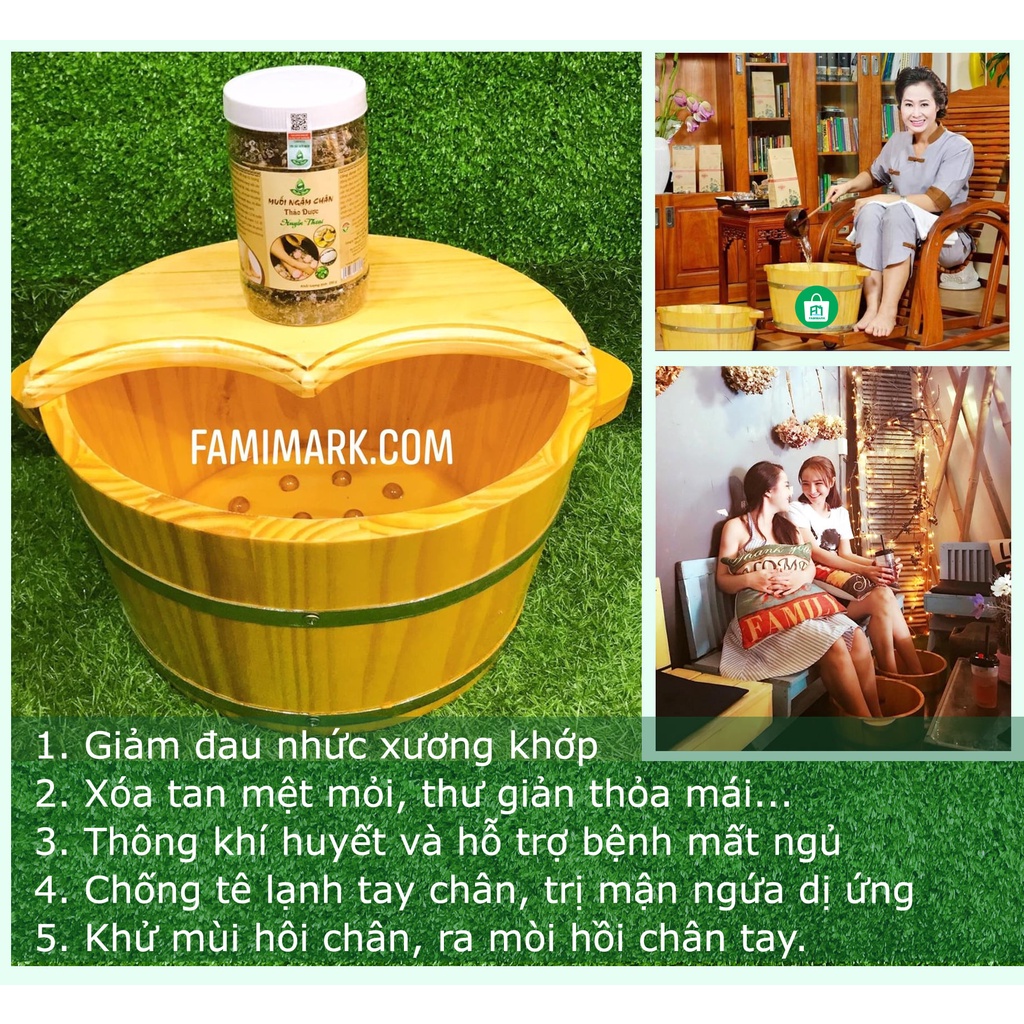 MUỐI NGÂM CHÂN THẢO DƯỢC HUYỀN THOẠI CẢI THIỆN GIẤC NGỦ | MUỐI THẢO DƯỢC famimark.com