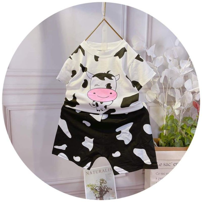 🐄🐄Bộ bò sữa cotton 4 chiều cho bé yêu🐄Phù hợp cho cả bé trai và bé gái