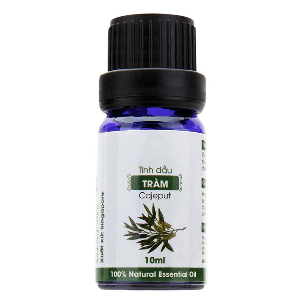 Tinh Dầu Tràm Nguyên Chất Thiên Nhiên Dùng Cho Máy Xông 10ml