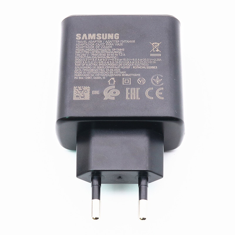 Củ sạc nhanh cổng Usb-C 45w cho Samsung Galaxy Note 10 20 Plus Note10Plus 5g A91 Note10 +