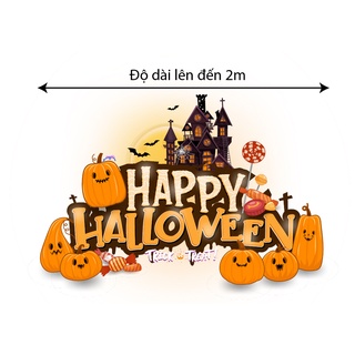 Decal trang trí chủ đề Halloween