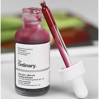 Tẩy tế bào chết the ordinary aha 30% + bha 2% peeling solution the ordinary chính hãng 30ml