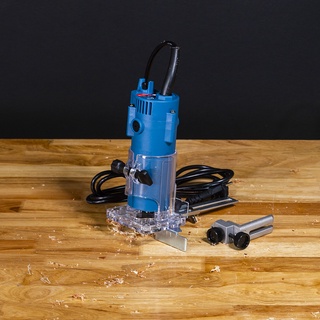 Máy soi mộng nhỏ Dongcheng DMP02-6,  Soi phay rãnh mặt gỗ, soi rãnh bản lề, Soi rãnh Alu.