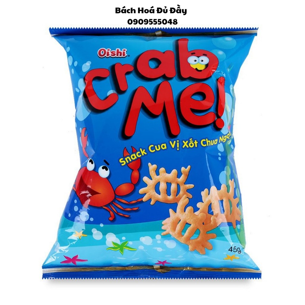Bánh snack Oishi các loại, bim bim Oishi đủ loại cua, bắp, mực, phô mai, bí đỏ, hành, chay,..Bách hoá đủ đầy