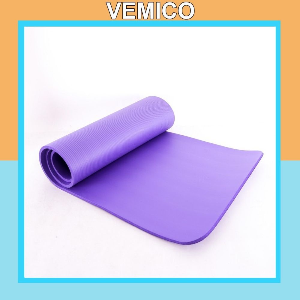 Thảm tập yoga Vemico dày dặn chống trơn trượt T10