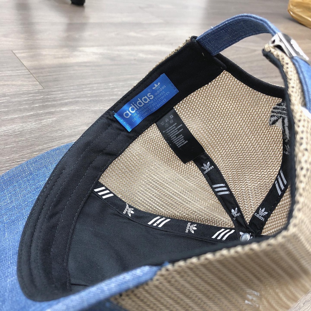 Nón kết nam, mũ lưỡi trai nam nữ Adi.das phối lưới vải Kaki dày siêu chất và ngầu (Ảnh thật)