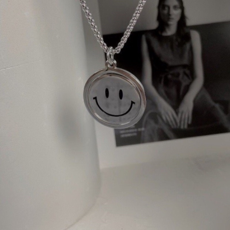 Dây Chuyền Thời Trang Unisex ICON Hai Mặt Buồn Vui Basic Loki Accessories