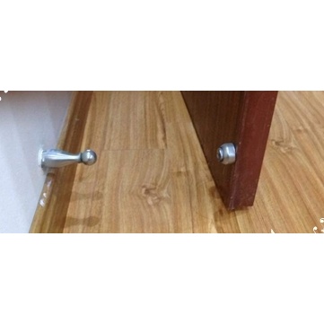 Hít cửa nam châm Inox - Hít cửa chống gió lùa giá tốt - Chốt chặn cửa