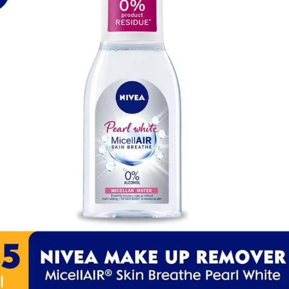 (Hàng Mới Về) Nước Hoa Hồng Nivea Micellar 125ml / 200ml Tinh Chất Ngọc Trai Trắng