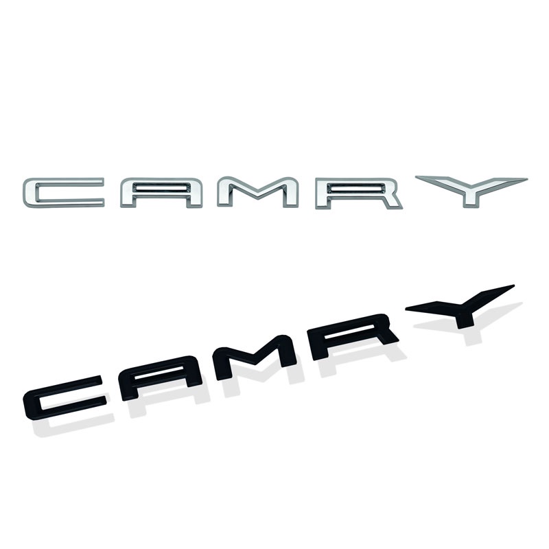 Miếng Dán Chữ abs Trang Trí Thân Sau Xe Hơi toyota camry logo corolla rav4 yaris hilux prius