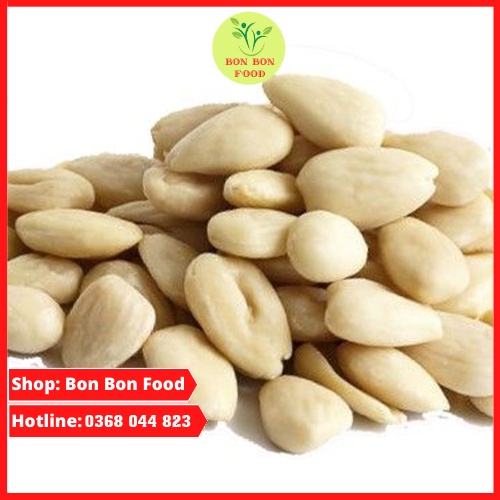 Hạt hạnh nhân sống Blue diamond đã bóc vỏ lụa 500Gr