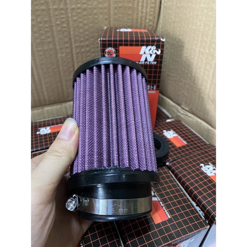 Lọc Gió Trụ Chính Hãng KN Loại To Đủ Sire Gắn Xe Máy