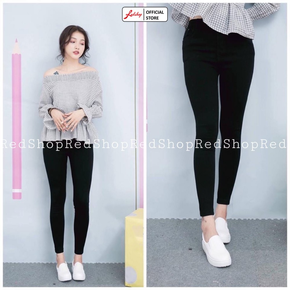 Quần Jean nữ Skinny Redshop cạp cao 4D siêu co dãn_29112 | BigBuy360 - bigbuy360.vn