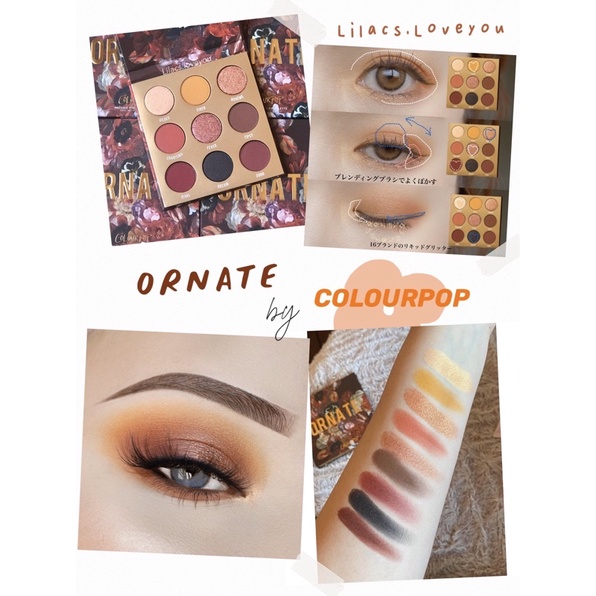 Bảng mắt Colourpop Ornate | BigBuy360 - bigbuy360.vn