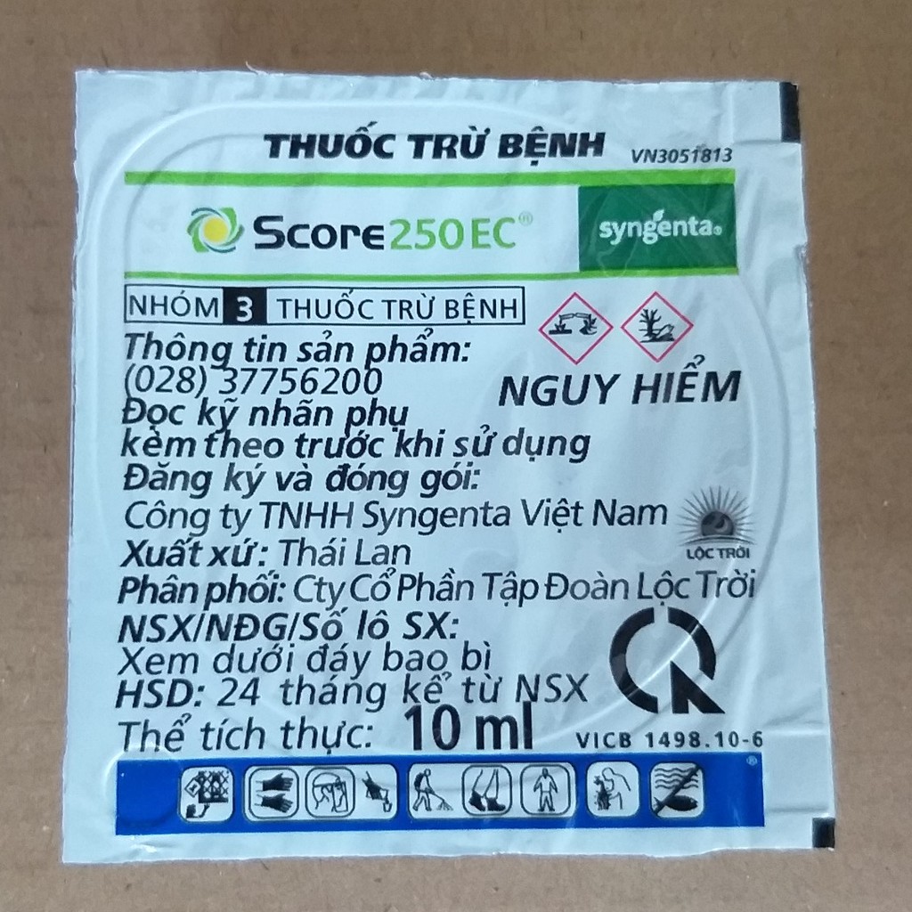 Thuốc Trừ Bệnh Score 250EC (10ml)