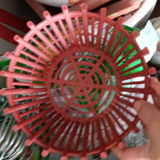 Chậu trồng lan nâu đẹp 20cm x10cm