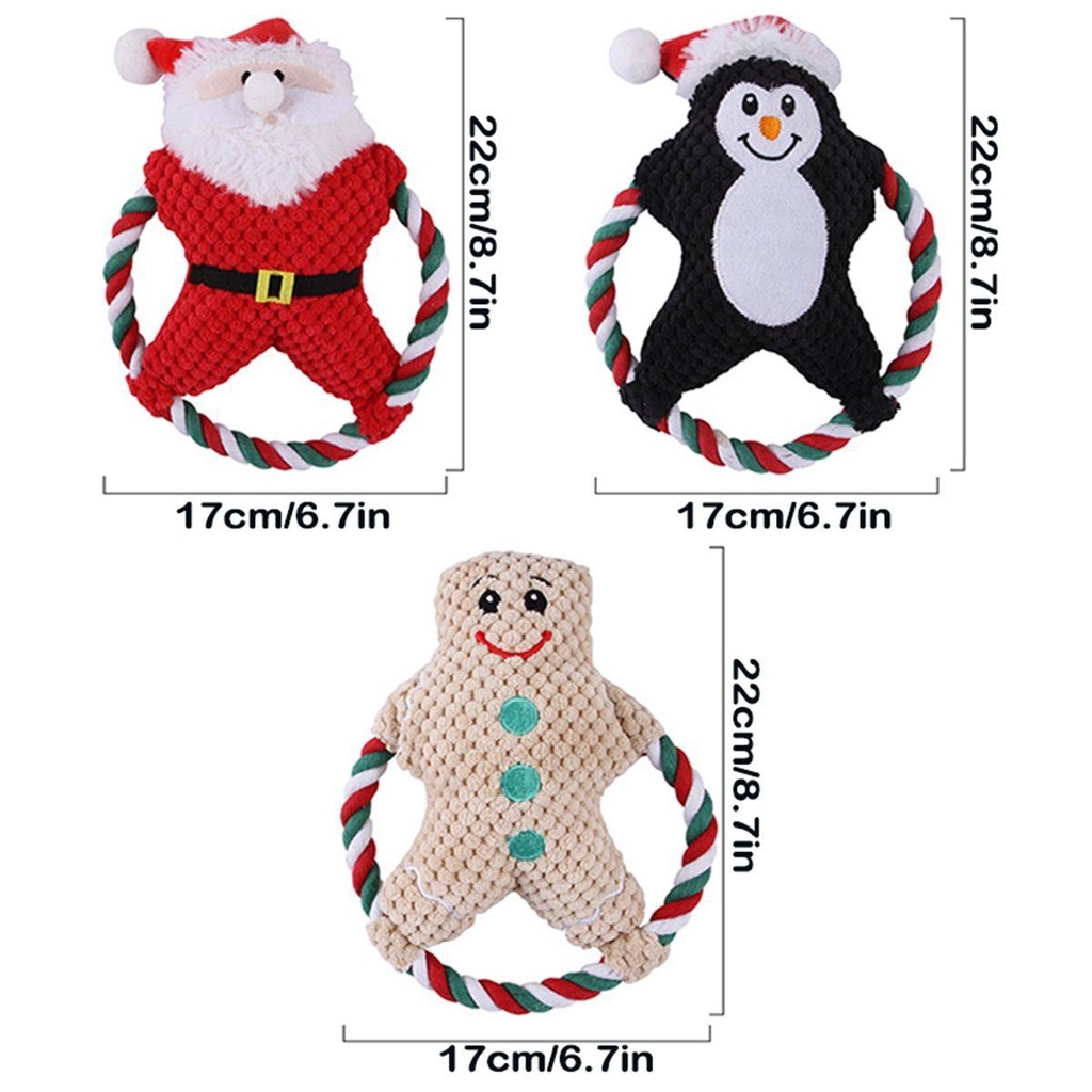 Danilo Đồ Chơi Huấn Luyện Chó Nhồi Bông Mềm Có Tiếng Kêu Tương Tác