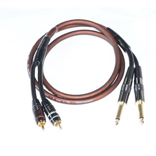 Dây 2 đầu av ra 2 đầu 6ly dài 1m