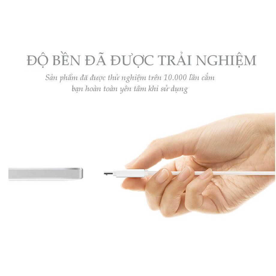 [Mã 2404EL10K giảm 10K đơn 20K] Dây sạc micro USB YOOBAO YB-402 - Hàng chính hãng