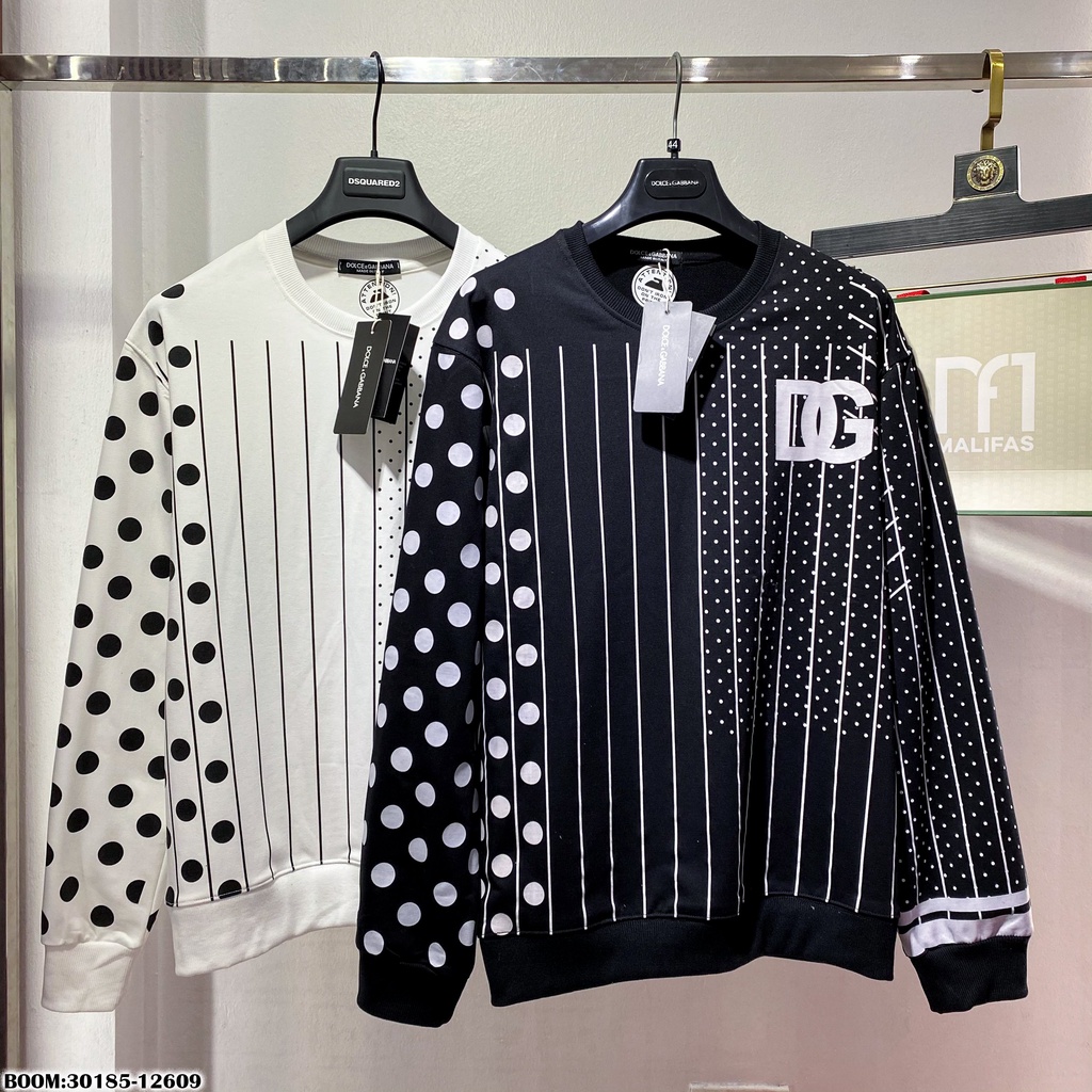 Áo Sweater Nam Nữ Form Rộng, Áo Nỉ Phong Cách Unisex In Họa Tiết DG IN NỔI 2 bên tay