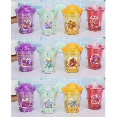 Cốc 2 lớp 12 cung hoàng đạo CNKI44 ly giữ nhiệt cốc sứ 3 anh em gấu cute dễ thương hoạt hình