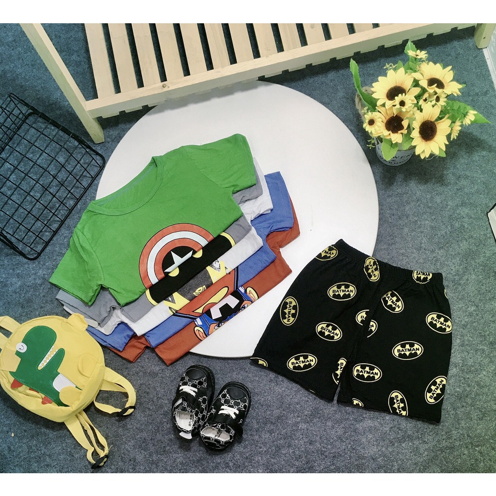 Bộ bé trai Marvel  20kg - 30kg.