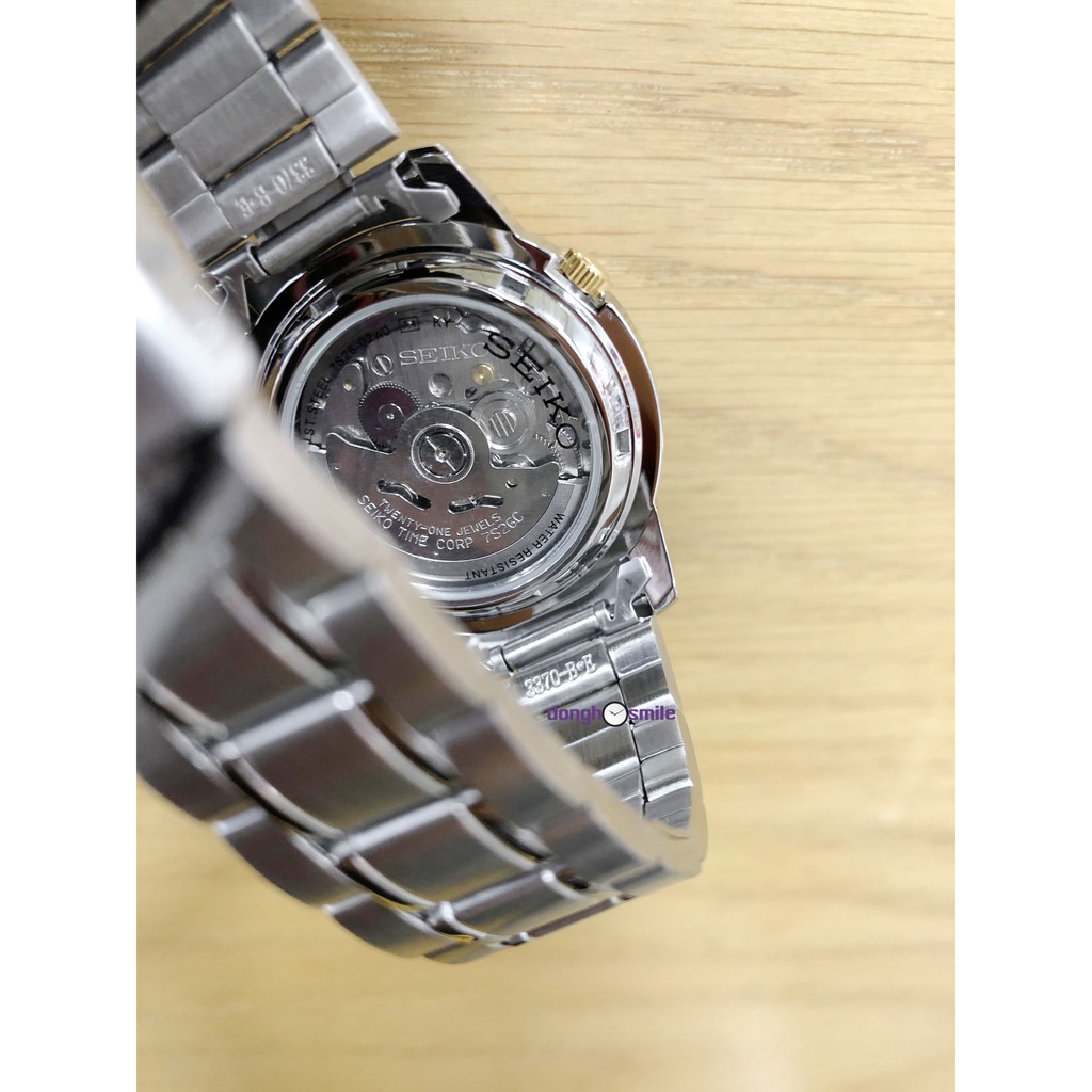 Đồng hồ nam seiko 5 cơ màu hiếm SNKK29K1