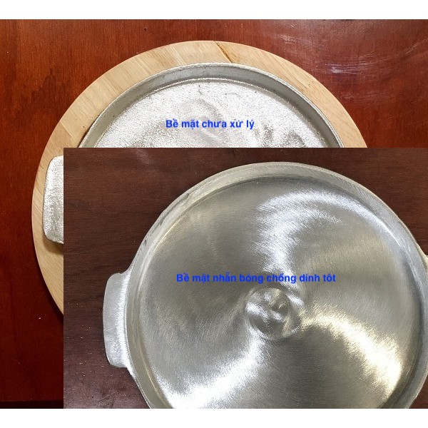 Chảo bánh mì doa bóng chính hãng Ngân Thọ đạt tiêu chuẩn vệ sinh